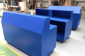Airport check in desks