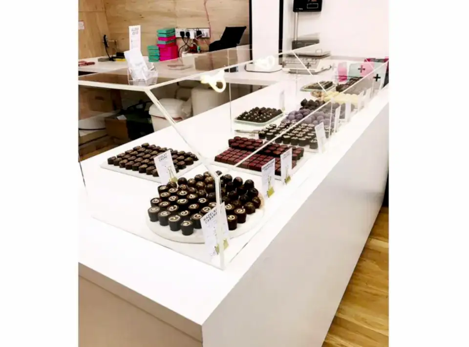 Bespoke Chocolate Display Counter